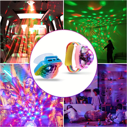 LED Strobe Nachtlamp met Kleurenmodus en Afstandsbediening