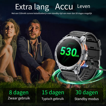 Outdoor smartwatch met GPS en AMOLED display