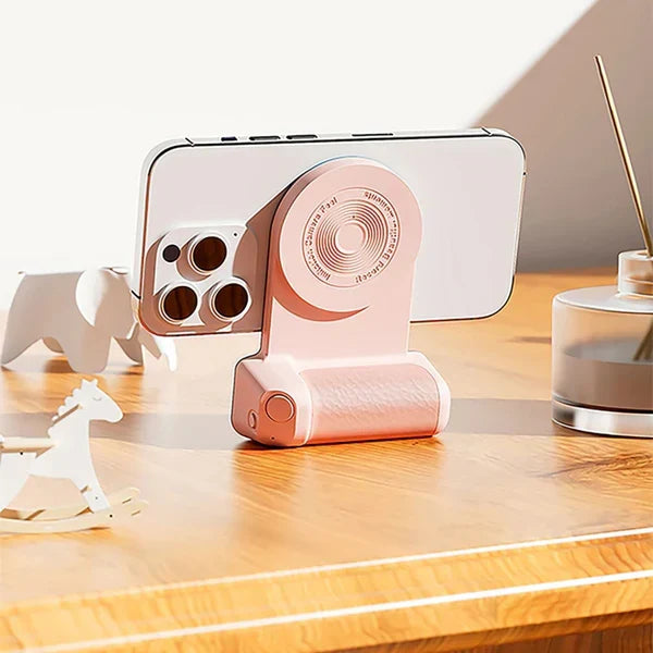 Magnetische Smartphone Cameragrip met Bluetooth Afstandsbediening