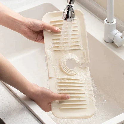 Zelfdrainerende Siliconen Kraanmat voor Keuken en Badkamer
