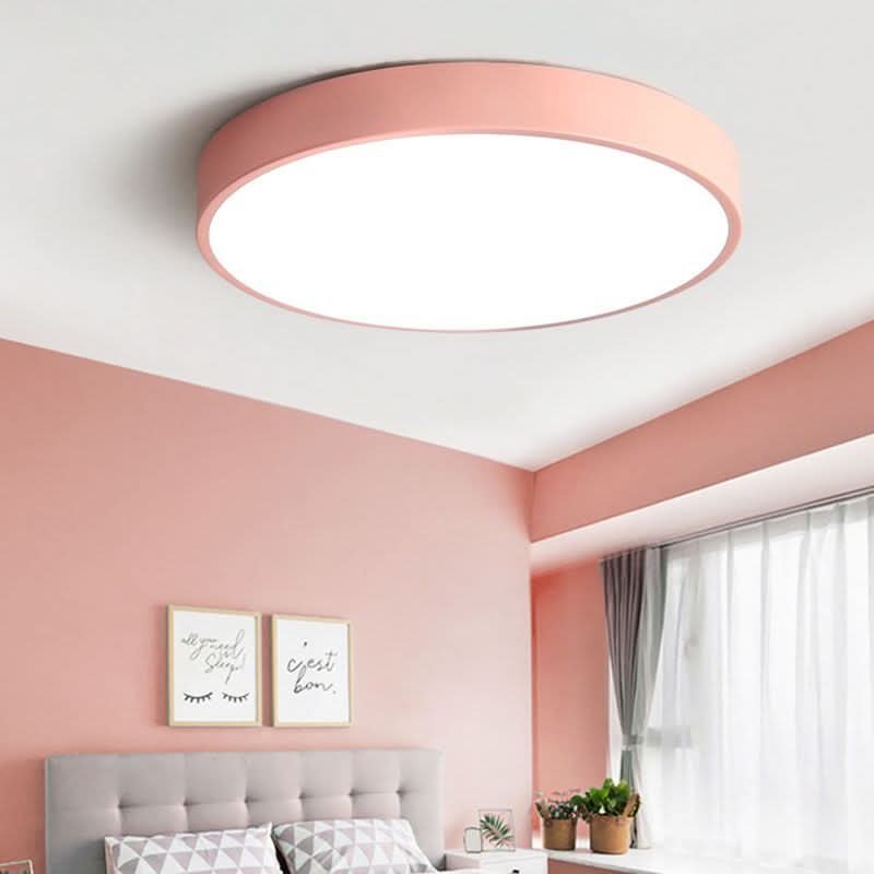 Ronde Led Plafondlamp Met Vast Armatuur