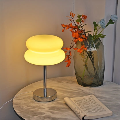 MuranoGlow USB Tafellamp – Kunstzinnige Art Deco Lamp met Verstelbare Helderheid