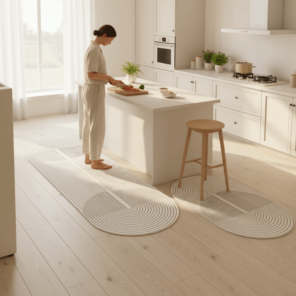 Keukenmat Met Antivermoeidheidscomfort En Antislip Onderzijde