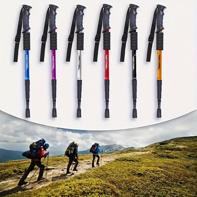 Lichtgewicht Verstelbare Wandelstok – Roestbestendig & Outdoorproof