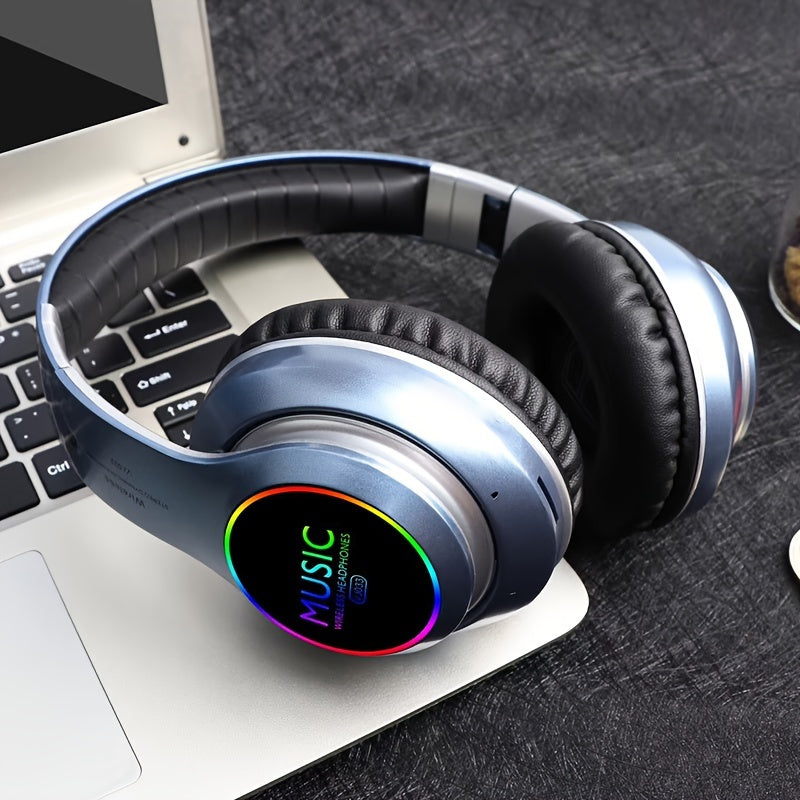 Draadloze Sportkoptelefoon met Basgeluid – Opvouwbaar Ontwerp