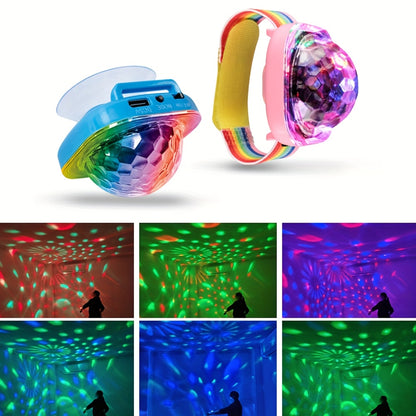 LED Strobe Nachtlamp met Kleurenmodus en Afstandsbediening