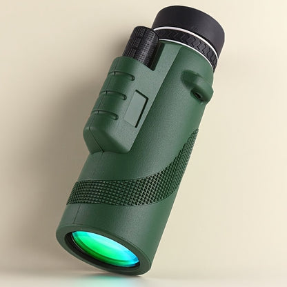 10x50 HD Monoculaire Telescoop met Verrekijker‑functionaliteit voor Outdoor & Reizen