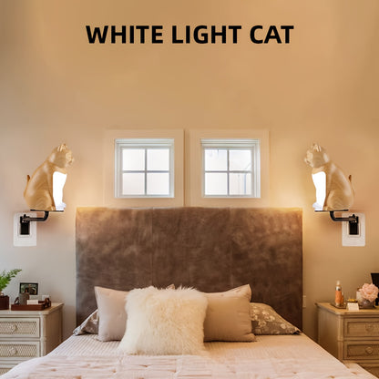 Schattig Katten Nachtlampje met Touch‑Bediening