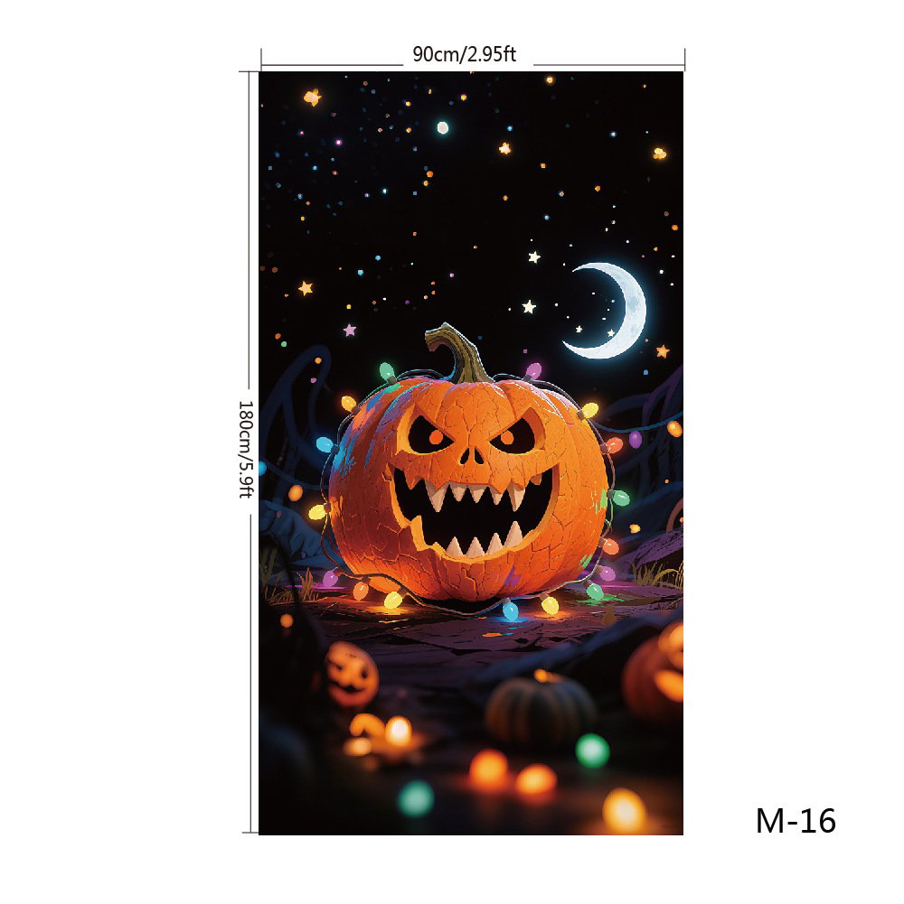 Deurdecoratie Voor Kerst En Halloween Met Eenvoudige Bevestiging