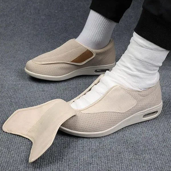 Brede Diabetische Schoenen Voor Comfort Bij Gezwollen Voeten