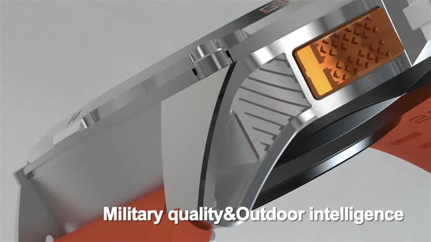 Outdoor smartwatch met GPS en AMOLED display