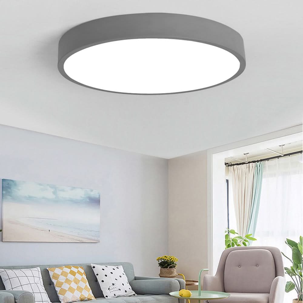 Ronde Led Plafondlamp Met Vast Armatuur
