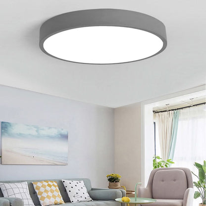 Ronde Led Plafondlamp Met Vast Armatuur