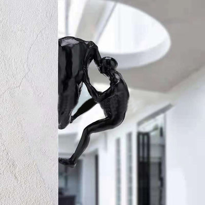 3D Klimmende Wandsculptuur Van Hars Voor Moderne En Creatieve Woondecoratie