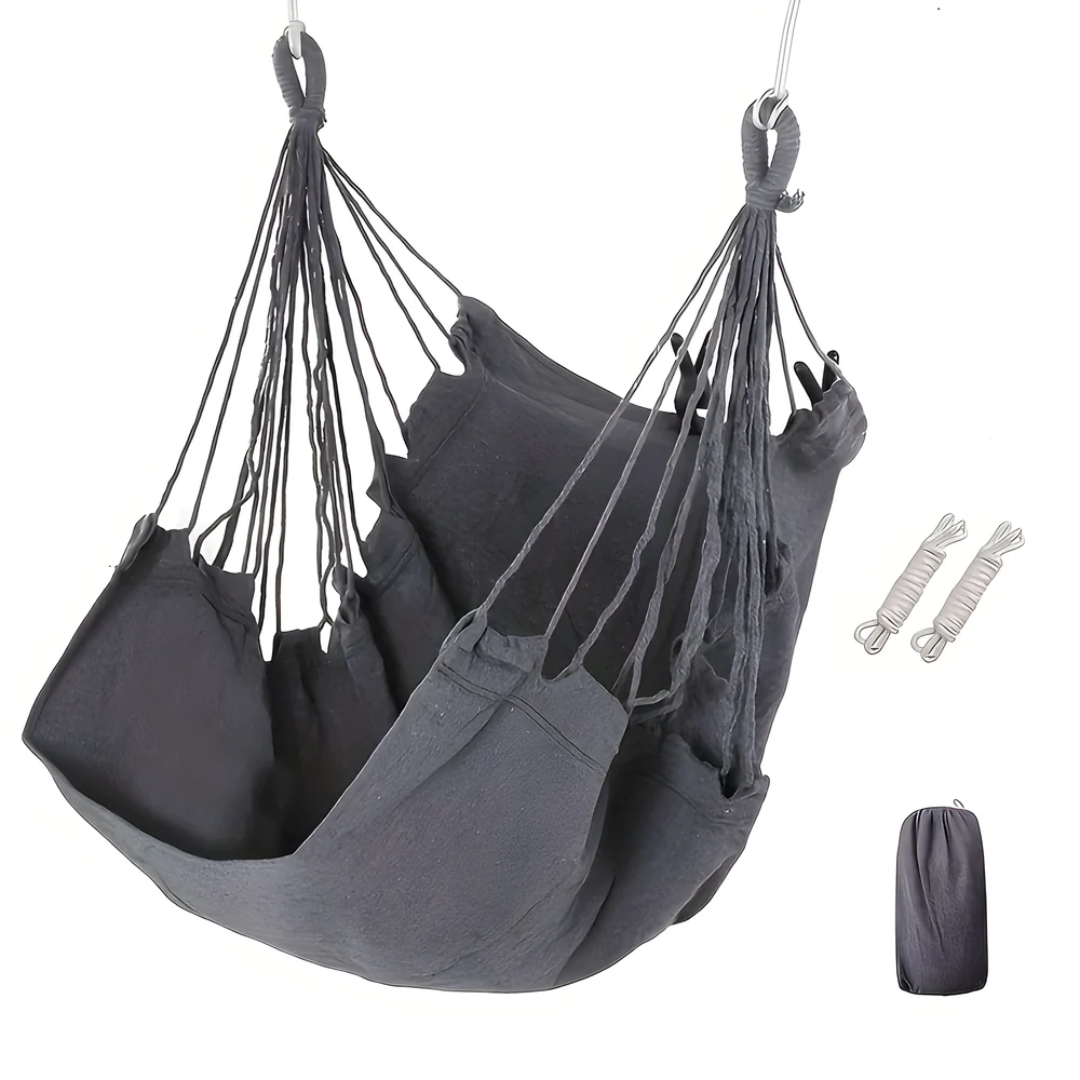 Hangstoel van Polyester-katoen voor Balkon en Tuin
