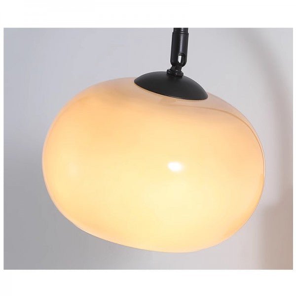 Verstelbare Wandlamp Met Glazen Lichtbol En Tijdloos Design