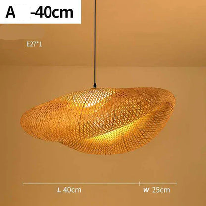 Handgemaakte Rotan Hanglamp Voor Natuurlijke Sfeer In Huis