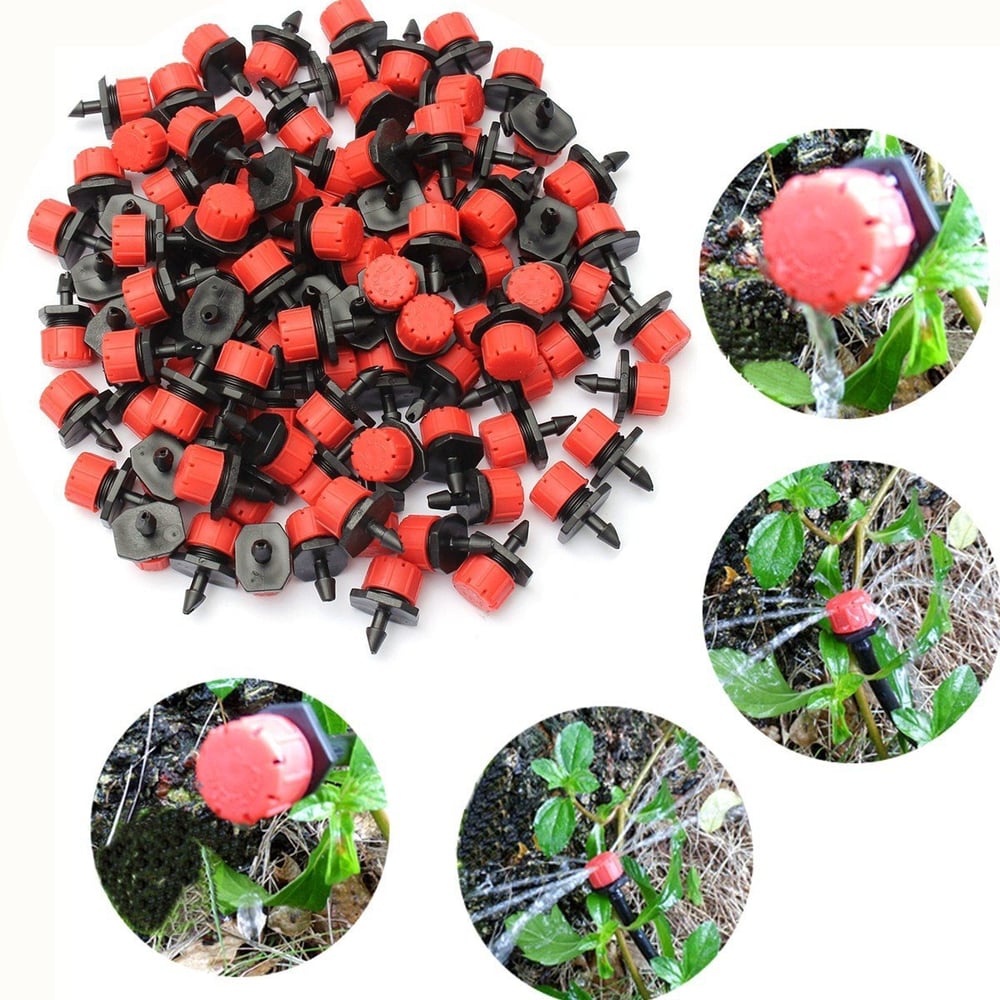 Instelbare Druppeltoppers met 360° Waterregeling voor Tuin en Plantenbakken