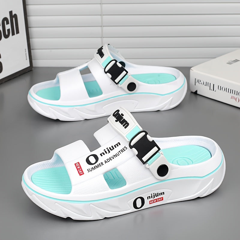 Heren Slippers – Sportieve Antislip Zomersandalen