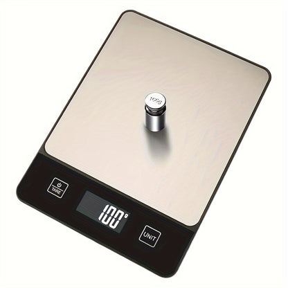 Digitale keukenweegschaal 10kg roestvrij staal met LCD-display