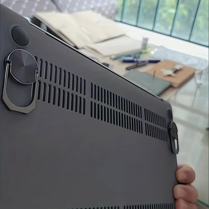Verstelbare Onzichtbare Laptopstandaard – Aluminium Mini Koelhouder voor Wandmontage
