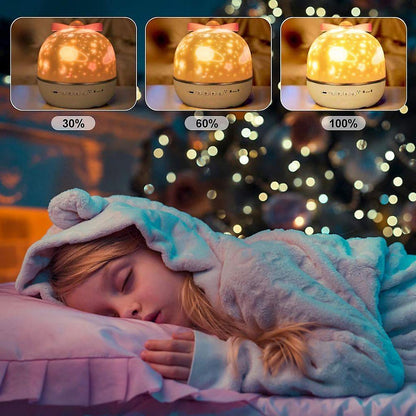 Sterrenprojector Nachtlamp Met Muziek En Afstandsbediening Voor Rustgevende Avonden