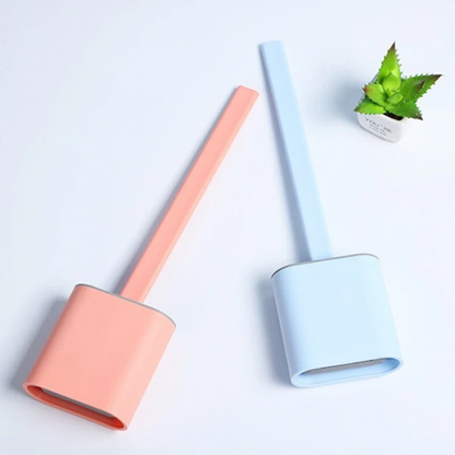 Siliconen Toiletborstel Met Ventilerende Houder Voor Hygiënische Reiniging