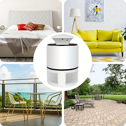 USB Muggenvanger – Stille & Geurloze Muggenlamp voor Binnen en Buiten
