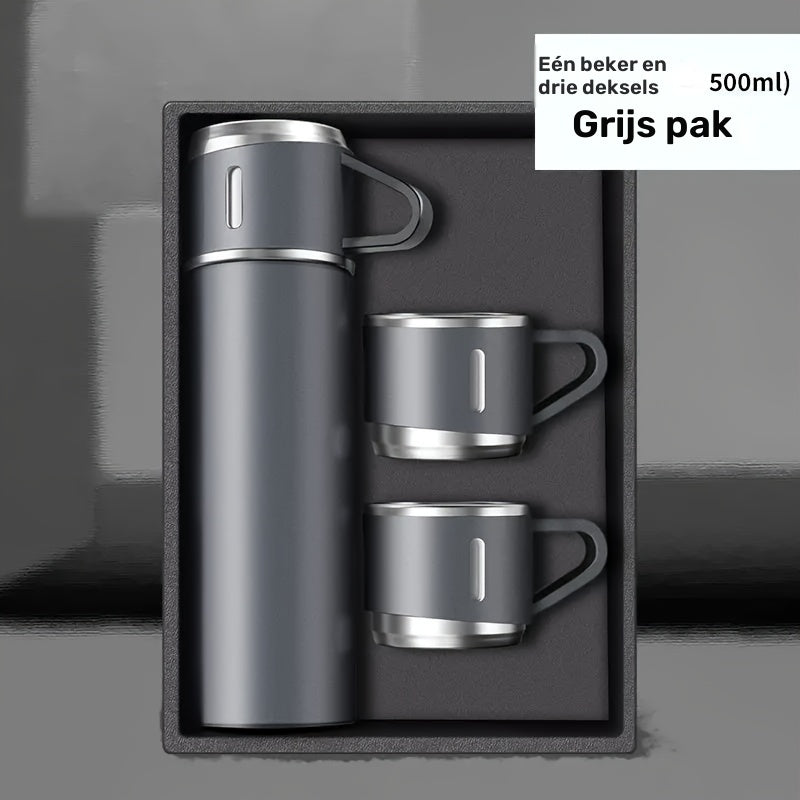 ThermoSip Reisset – Geïsoleerde Stijl voor Onderweg