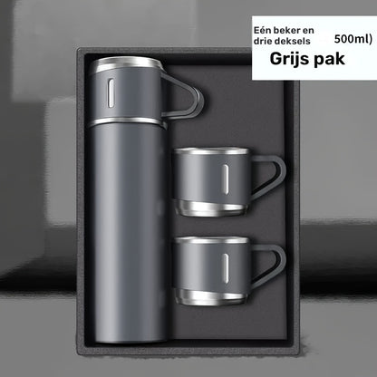 ThermoSip Reisset – Geïsoleerde Stijl voor Onderweg