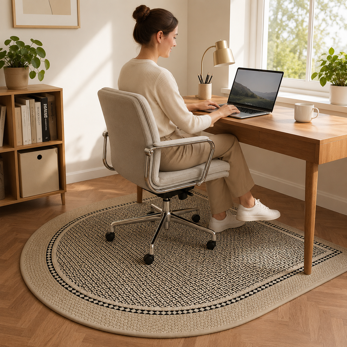 Stoelonderlegger Van Pvc Met Slijtvaste Transparante Opbouw