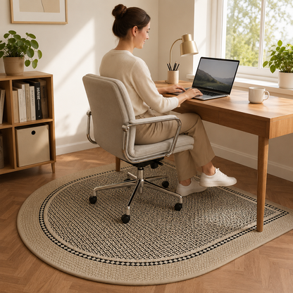Stoelonderlegger Van Pvc Met Slijtvaste Transparante Opbouw