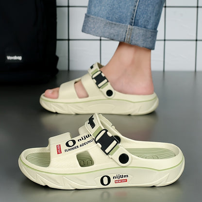 Heren Slippers – Sportieve Antislip Zomersandalen