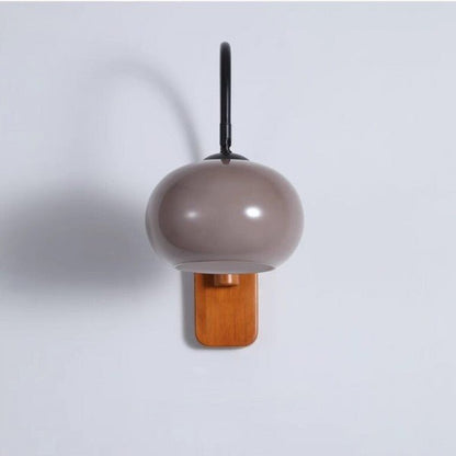 Verstelbare Wandlamp Met Glazen Lichtbol En Tijdloos Design