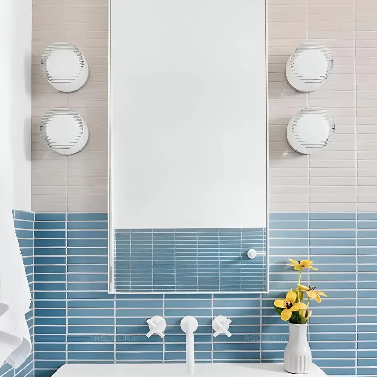 Compacte Wandlamp Met Geribbeld Lichtdesign En LED-Verlichting
