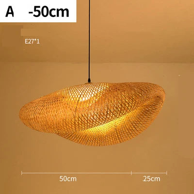 Handgemaakte Rotan Hanglamp Voor Natuurlijke Sfeer In Huis