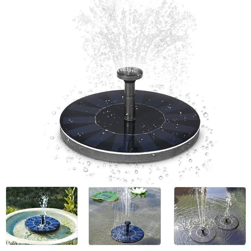 Zonnefontein Met Stil Waterpatroon En Automatische Werking