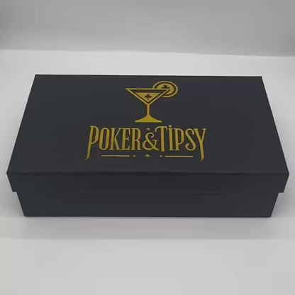 PokerPour Whiskyset – Speelse Glans voor Feestelijke Gezelligheid