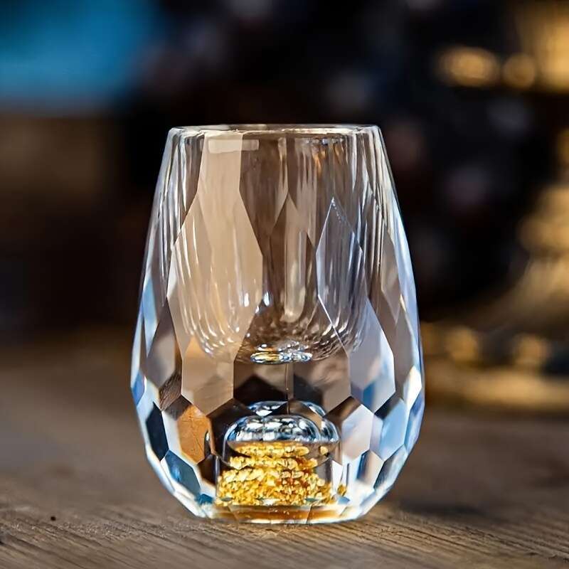 Goldcrest Shotglazenset – Kristallen Glans voor Feestelijke Sferen