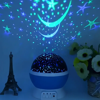 LED Nachtlamp met Sterrenprojector voor Binnengebruik