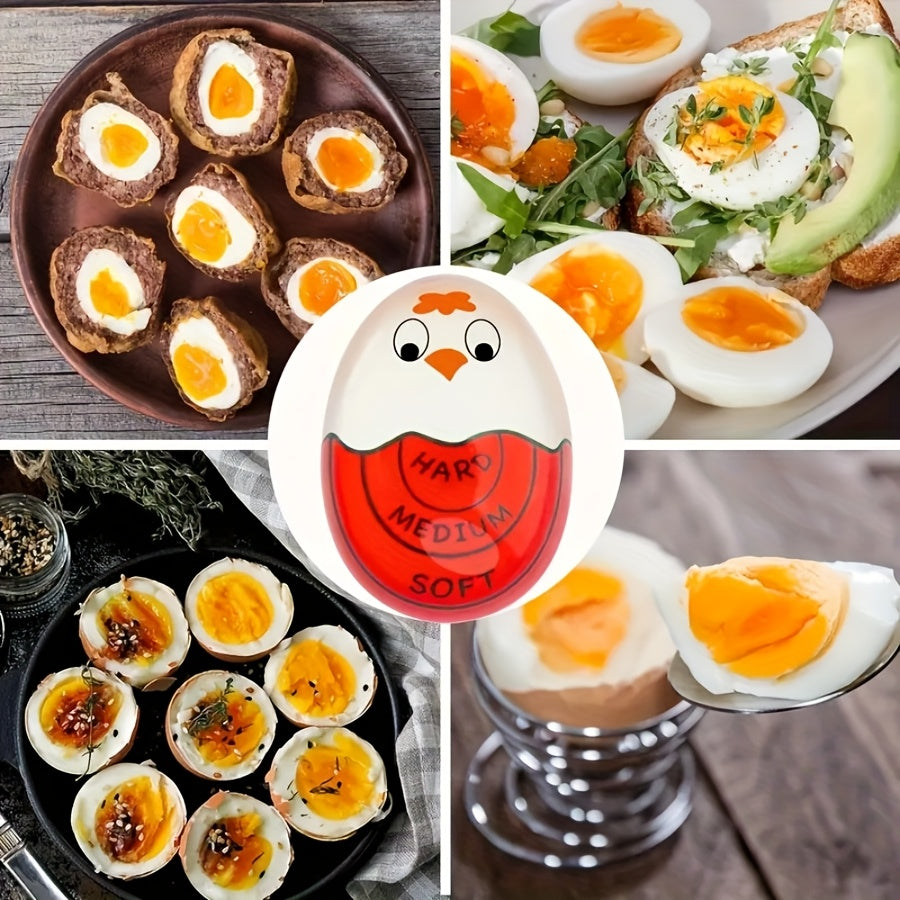 Waterdichte Eierkooktimer – Kleurverandering voor Perfecte Eieren