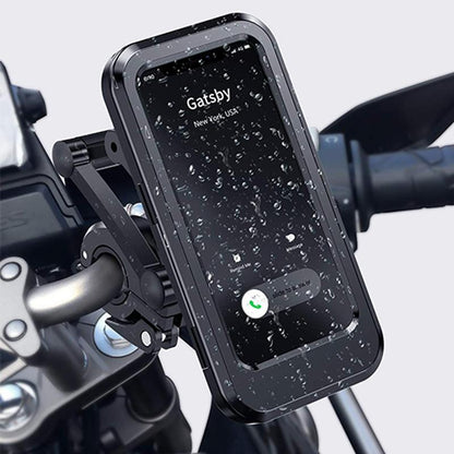Waterdichte Fietshouder Met Draadloos Opladen Voor Smartphones Onderweg