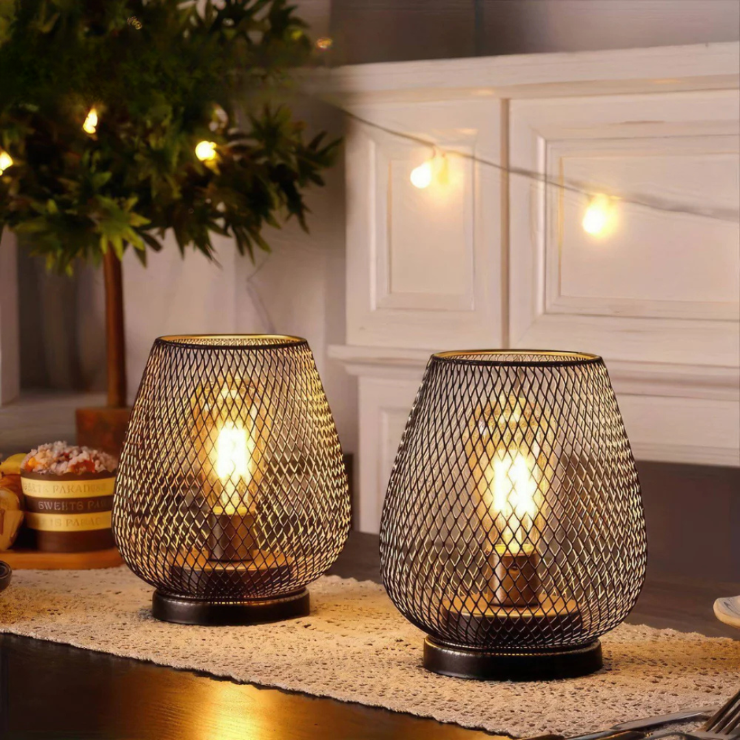 Draagbare LED Tafellamp Met Warm Licht En Moderne Buiten Binnen Functionaliteit