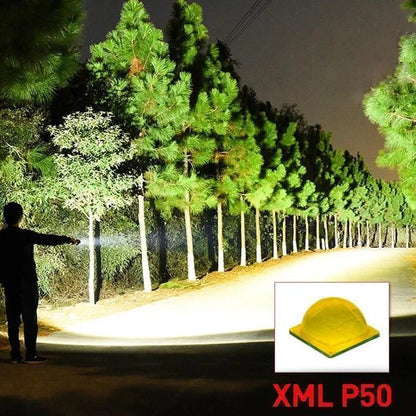 90000 Lumen XHP50.2 Meest Krachtige Zaklamp