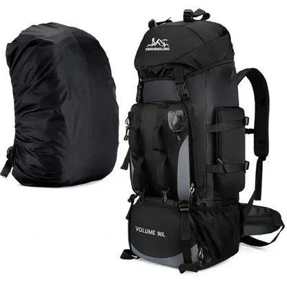 Waterdichte Wandelrugzak van 90 Liter voor Kamperen en Outdoor