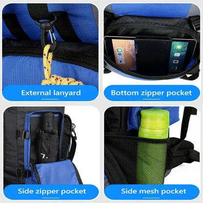 Waterdichte Wandelrugzak van 90 Liter voor Kamperen en Outdoor