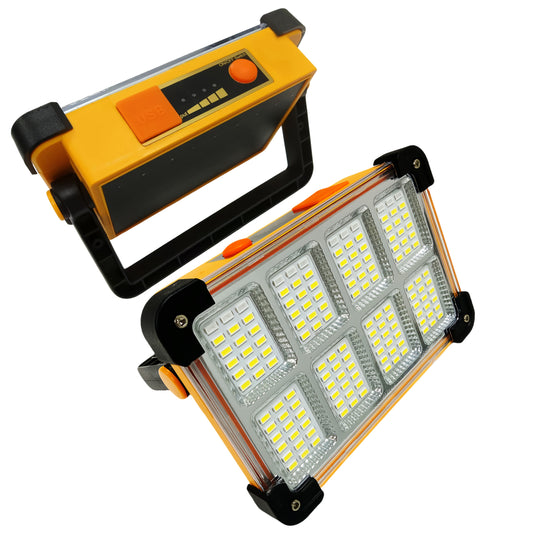 Solar LED Kampeerlamp – Oplaadbare Buitenlamp met 4 Modi voor Nood en Outdoor