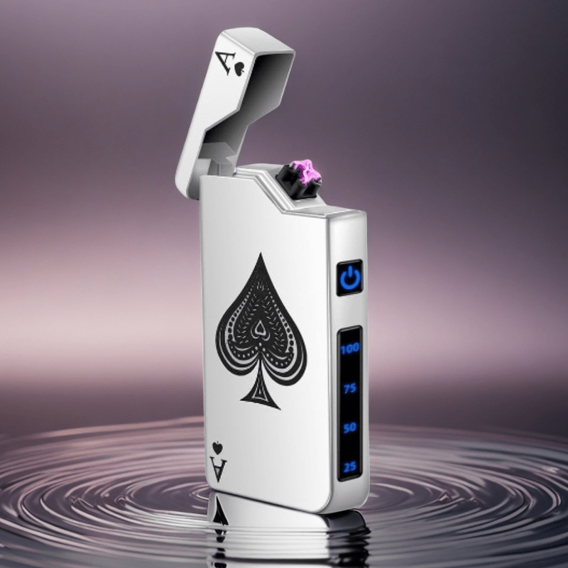 DragonVolt Plasma Aansteker – USB-C Oplaadbaar met LED Display & Dubbele Boogontsteking