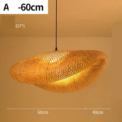 Handgemaakte Rotan Hanglamp Voor Natuurlijke Sfeer In Huis