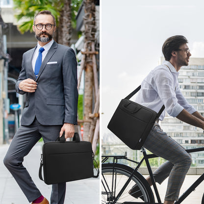 Multifunctionele Laptop Schoudertas – 14/15/17 inch TSA-Compatibel voor Werk & Reizen